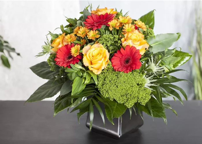 Damit die Schönheit vom Blumenstrauß lange erhalten bleibt